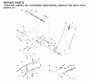 Jonsered LT2216 CMA2 (96061020300) - Lawn & Garden Tractor (2007-02) Ersatzteile MOWER LIFT / DECK LIFT