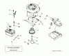 Jonsered LT2217 A (96041003300) - Lawn & Garden Tractor (2007-02) Ersatzteile ENGINE