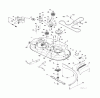 Jonsered LT2217 A (96041003300) - Lawn & Garden Tractor (2007-02) Ersatzteile MOWER DECK / CUTTING DECK
