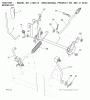 Jonsered LT2217 A (96041003402) - Lawn & Garden Tractor (2008-02) Ersatzteile MOWER LIFT / DECK LIFT
