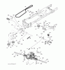 Jonsered LT2217 A (96041005701) - Lawn & Garden Tractor (2009-03) Ersatzteile DRIVE