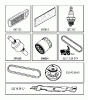 Jonsered LT2217 A (96041010301) - Lawn & Garden Tractor (2009-10) Ersatzteile FREQUENTLY USED PARTS