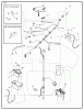 Jonsered LT2217 A (96041010303) - Lawn & Garden Tractor (2010-10) Ersatzteile ELECTRICAL