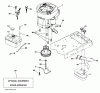 Jonsered LT2217 A (96041010303) - Lawn & Garden Tractor (2010-10) Ersatzteile ENGINE