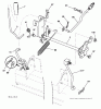 Jonsered LT2217 A (96041010303) - Lawn & Garden Tractor (2010-10) Ersatzteile MOWER LIFT / DECK LIFT
