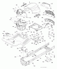 Jonsered LT2217 A (96041010306) - Lawn & Garden Tractor (2012-08) Ersatzteile CHASSIS ENCLOSURES