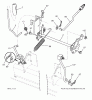 Jonsered LT2217 A (96041010306) - Lawn & Garden Tractor (2012-08) Ersatzteile MOWER LIFT / DECK LIFT