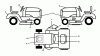 Jonsered LT2217 A (96041010307) - Lawn & Garden Tractor (2013-05) Ersatzteile DECALS