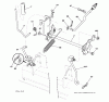 Jonsered LT2217 A (96041010400) - Lawn & Garden Tractor (2009-01) Ersatzteile MOWER LIFT / DECK LIFT