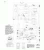 Jonsered LT2217 A (96041010400) - Lawn & Garden Tractor (2009-01) Ersatzteile SCHEMATIC