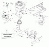 Jonsered LT2217 A (96041010403) - Lawn & Garden Tractor (2010-08) Ersatzteile ENGINE