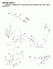 Jonsered ICT15A (JICTH15A, 954130049) - Lawn & Garden Tractor (2001-02) Ersatzteile MOWER LIFT / DECK LIFT