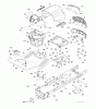 Jonsered LT2217 A (96041011300) - Lawn & Garden Tractor (2009-01) Ersatzteile CHASSIS ENCLOSURES