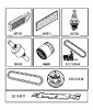 Jonsered LT2217 A (96041011301) - Lawn & Garden Tractor (2009-10) Ersatzteile FREQUENTLY USED PARTS
