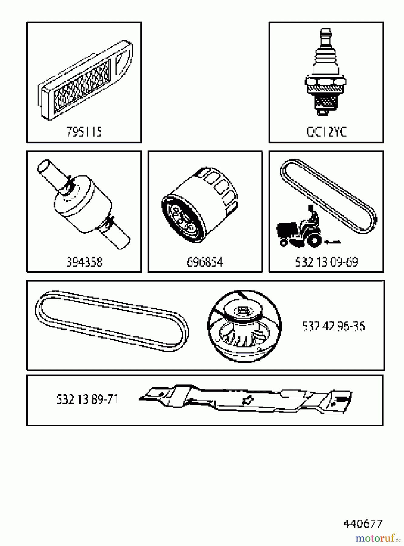 Jonsered Rasen und Garten Traktoren LT2217 A (96041011305) - Jonsered Lawn & Garden Tractor (2012-08) ACCESSORIES