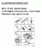 Jonsered LT2217 CMA (96061019600) - Lawn & Garden Tractor (2007-01) Ersatzteile FREQUENTLY USED PARTS