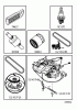 Jonsered LT2217 CMA (96061019602) - Lawn & Garden Tractor (2007-09) Ersatzteile FREQUENTLY USED PARTS