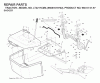 Jonsered LT2217 CMA (96061019702) - Lawn & Garden Tractor (2007-09) Ersatzteile BAGGER