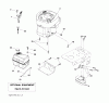 Jonsered LT2217 CMA (96061023800) - Lawn & Garden Tractor (2008-10) Ersatzteile ENGINE