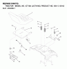 Jonsered ICT16A (JICTH16C, 954130042) - Lawn & Garden Tractor (2000-02) Ersatzteile SEAT
