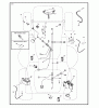 Jonsered LT2217 CMA (96061027300) - Lawn & Garden Tractor (2010-01) Ersatzteile ELECTRICAL