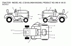 Jonsered LT2218 A (96041003500) - Lawn & Garden Tractor (2007-03) Ersatzteile DECALS