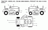 Jonsered LT2218 A (96041003501) - Lawn & Garden Tractor (2008-08) Ersatzteile DECALS
