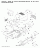 Jonsered LT2218 A (96041003601) - Lawn & Garden Tractor (2007-10) Ersatzteile CHASSIS ENCLOSURES