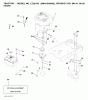 Jonsered LT2218 A (96041003601) - Lawn & Garden Tractor (2007-10) Ersatzteile ENGINE