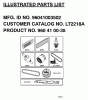 Jonsered LT2218 A (96041003601) - Lawn & Garden Tractor (2007-10) Ersatzteile FREQUENTLY USED PARTS