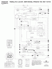 Jonsered LT2218 A (96041003601) - Lawn & Garden Tractor (2007-10) Ersatzteile SCHEMATIC