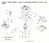 Jonsered LT2218 A (96041005800) - Lawn & Garden Tractor (2007-04) Ersatzteile ENGINE