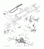 Jonsered LT2218 A (96041005801) - Lawn & Garden Tractor (2009-02) Ersatzteile DRIVE