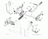 Jonsered LT2218 A (96041005801) - Lawn & Garden Tractor (2009-02) Ersatzteile MOWER LIFT / DECK LIFT