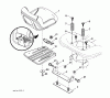 Jonsered LT2218 A (96041005801) - Lawn & Garden Tractor (2009-02) Ersatzteile SEAT