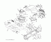 Jonsered LT2218 A (96041010500) - Lawn & Garden Tractor (2009-01) Ersatzteile CHASSIS ENCLOSURES