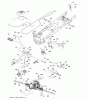 Jonsered LT2218 A (96041010500) - Lawn & Garden Tractor (2009-01) Ersatzteile DRIVE