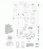 Jonsered LT2218 A (96041010501) - Lawn & Garden Tractor (2010-01) Ersatzteile SCHEMATIC