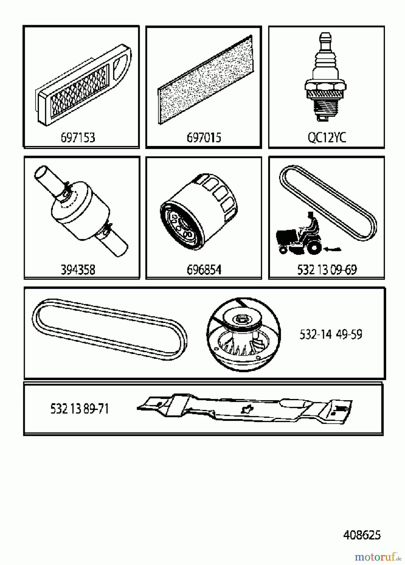 Jonsered Rasen und Garten Traktoren LT2218 A (96041010503) - Jonsered Lawn & Garden Tractor (2010-08) ACCESSORIES