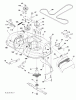 Jonsered LT2218 A (96041010503) - Lawn & Garden Tractor (2010-08) Ersatzteile MOWER DECK / CUTTING DECK