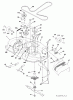 Jonsered LT2218 A (96041010506) - Lawn & Garden Tractor (2012-08) Ersatzteile MOWER DECK / CUTTING DECK