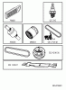 Jonsered LT2218 A (96041023901) - Lawn & Garden Tractor (2013-05) Ersatzteile ACCESSORIES