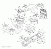 Jonsered LT2218 A (96041023901) - Lawn & Garden Tractor (2013-05) Ersatzteile CHASSIS ENCLOSURES