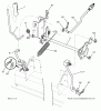 Jonsered LT2218 A (96041010506) - Lawn & Garden Tractor (2012-08) Ersatzteile MOWER LIFT / DECK LIFT