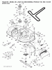 Jonsered LT2218 A2 (96041005900) - Lawn & Garden Tractor (2007-06) Ersatzteile MOWER DECK / CUTTING DECK