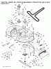 Jonsered LT2218 A2 (96041005901) - Lawn & Garden Tractor (2008-01) Ersatzteile MOWER DECK / CUTTING DECK