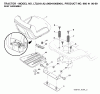 Jonsered LT2218 A2 (96041005901) - Lawn & Garden Tractor (2008-01) Ersatzteile SEAT