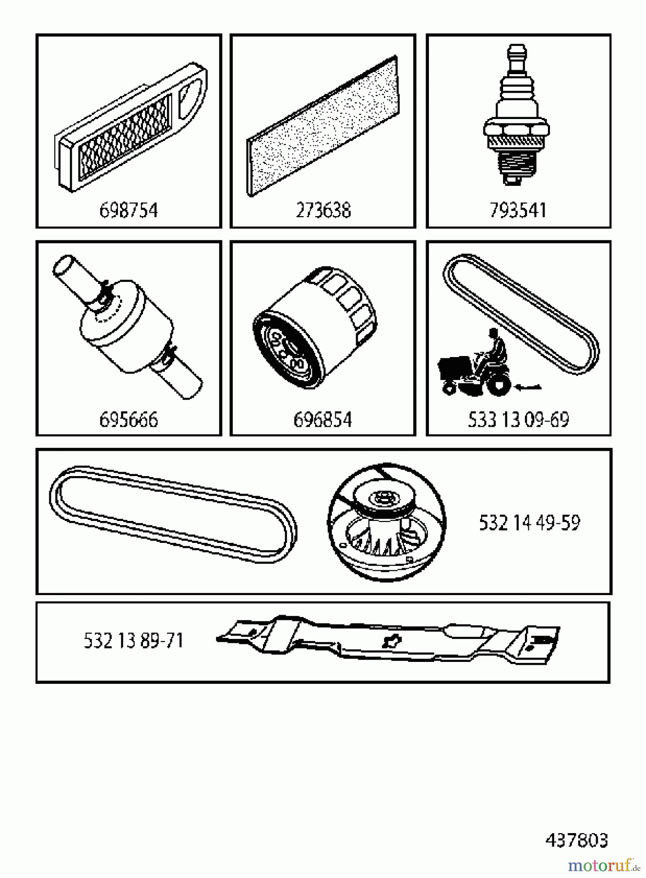 Jonsered Rasen und Garten Traktoren LT2218 A2 (96041010902) - Jonsered Lawn & Garden Tractor (2010-11) FREQUENTLY USED PARTS