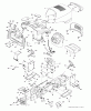 Jonsered LT2218 CMA (96061032200) - Lawn & Garden Tractor (2010-11) Ersatzteile CHASSIS ENCLOSURES