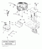 Jonsered LT2218 CMA (96061032200) - Lawn & Garden Tractor (2010-11) Ersatzteile ENGINE